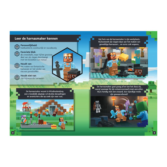 Gottmer uitgevers groep lego minecraft het avontuur van de harnasmaker