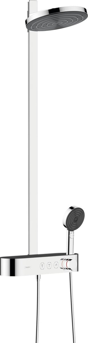 Hansgrohe pulsify s showerpipe 2jet mt showertablet select 400 chroom
