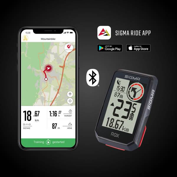Afbeelding laden in galerijviewer, Sigma rox 2.0 gps zw zw overclamp stuurhouder + usb-c oplaadkabel
