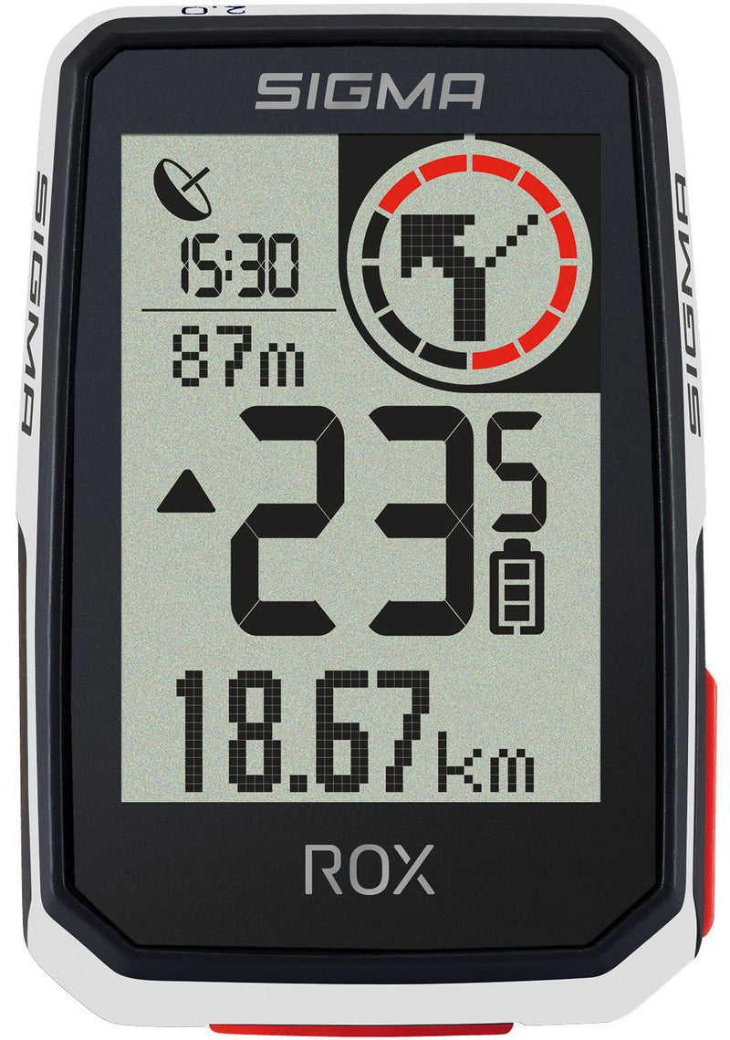 Afbeelding laden in galerijviewer, Sigma rox 2.0 gps zw wit overclamp stuurhouder + usb-c oplaadkabel
