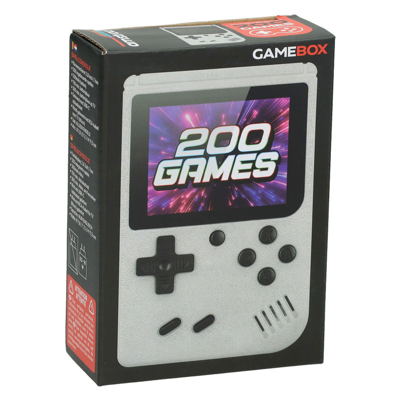 Afbeelding laden in galerijviewer, Gamebox - draagbare spel console met 200 spellen - wit
