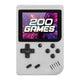Gamebox - draagbare spel console met 200 spellen - wit