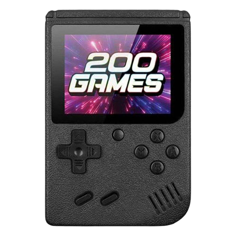 Afbeelding laden in galerijviewer, Gamebox - draagbare spel console met 200 spellen - zwart
