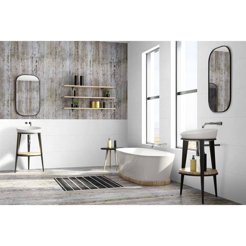 Afbeelding laden in galerijviewer, Grosfillex Grosfillex 11 st Wandtegels Gx Wall+ steen 30x60 cm wit
