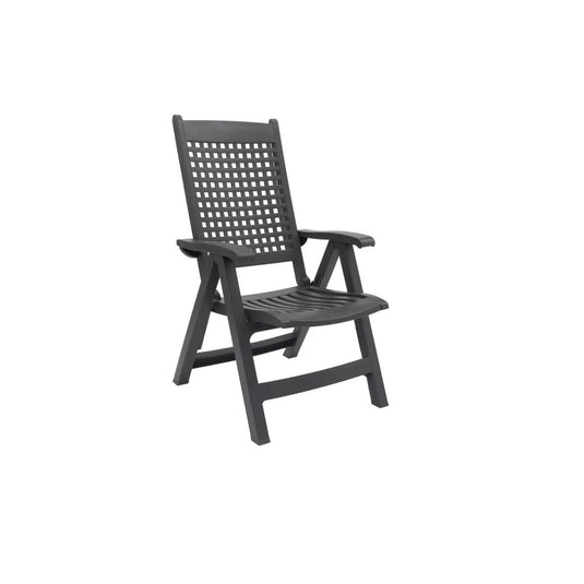 Grosfillex palao standenstoel antraciet set a 2 stuks