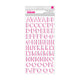 Pink paislee • summer lights thickers holographic alpha 2pcs