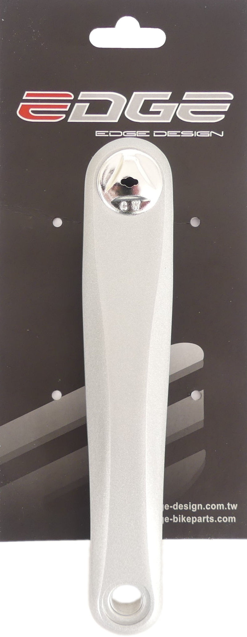 Afbeelding laden in galerijviewer, Edge crankarm links atb 170mm aluminium - zilver

