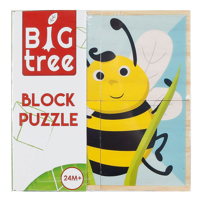 Afbeelding laden in galerijviewer, Houten blokpuzzel dieren fsc, 4st.
