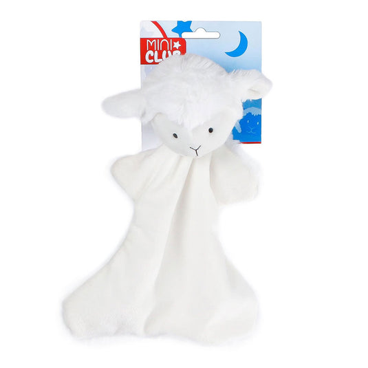 Mini club mini club knuffeldoekje schaap pluche, 27cm