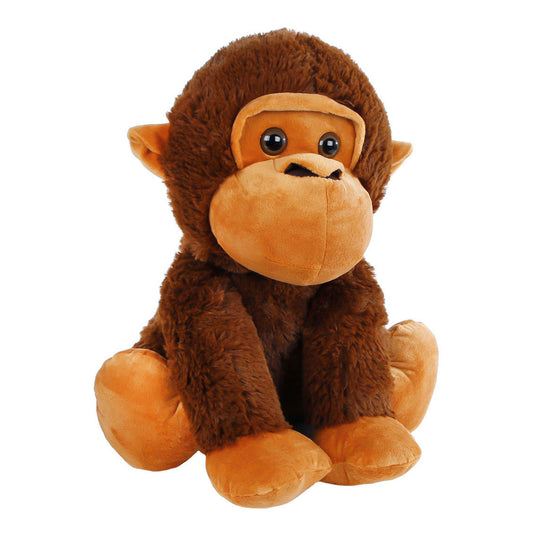 Jungle expedition knuffel aap pluche, 35cm