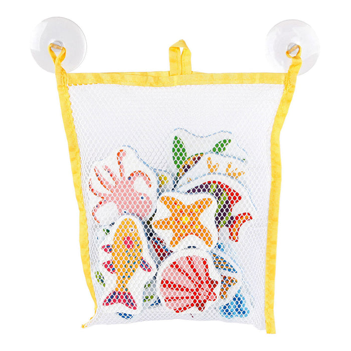 Afbeelding laden in galerijviewer, Mini club foam bad plakfiguren zeedieren, 16dlg.
