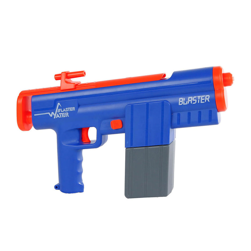 Afbeelding laden in galerijviewer, Sun fun waterpistool elektrisch blauw oranje, 34,5cm
