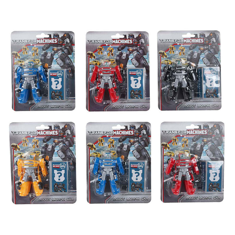 Afbeelding laden in galerijviewer, Transformachines robot auto, 9,5cm
