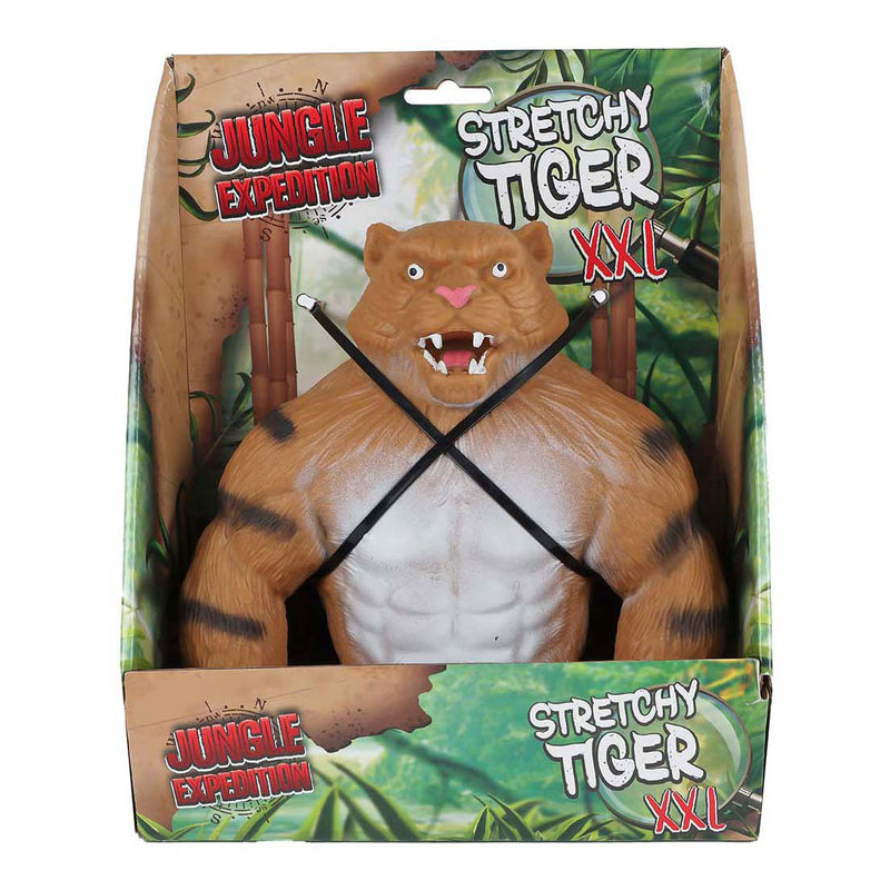 Afbeelding laden in galerijviewer, Jungle expedition super stretch tijger, 22cm
