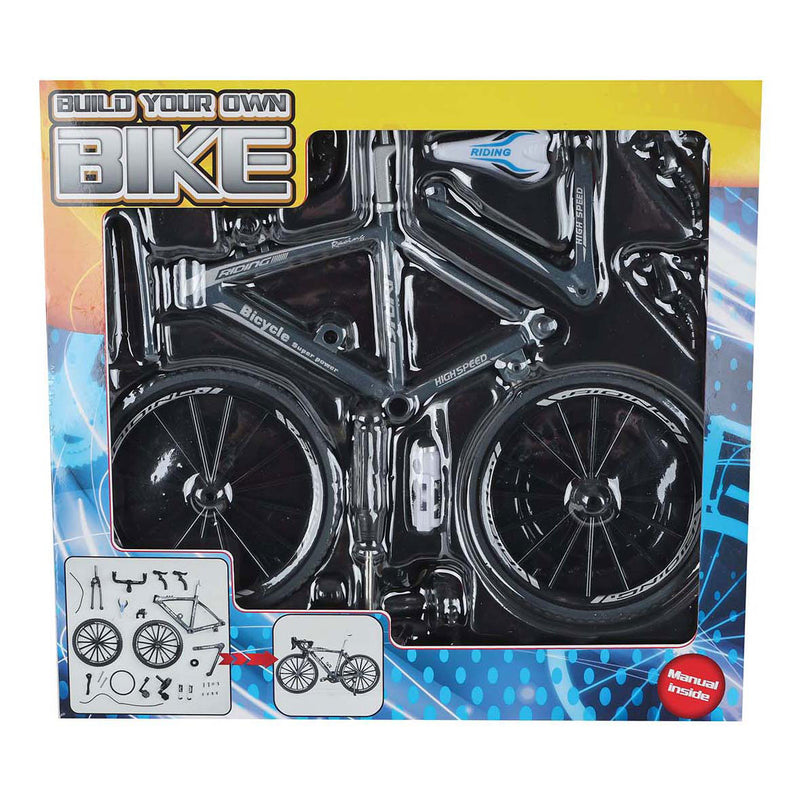Afbeelding laden in galerijviewer, Van manen racefiets bouwpakket die-cast speelgoed fiets 19,5cm multicolor.
