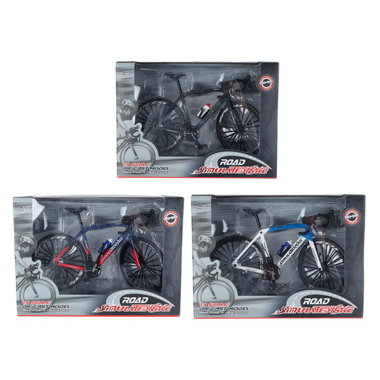 Racefiets die-cast kleur