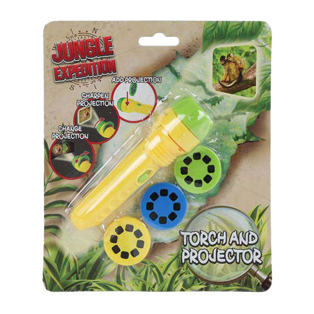 Afbeelding laden in galerijviewer, Jungle expedition zaklamp projector met 24 afbeeldingen, 11cm
