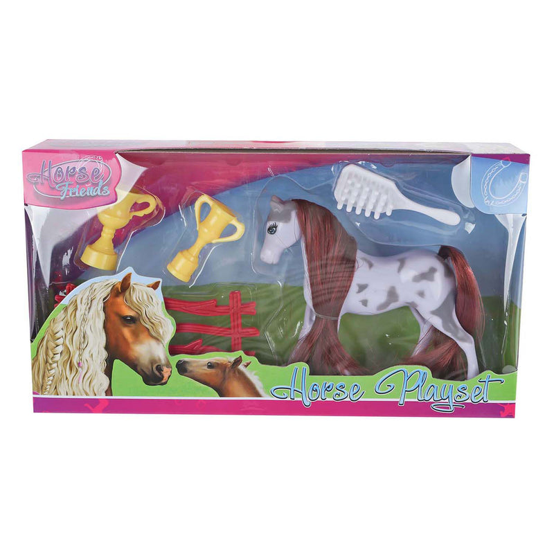 Afbeelding laden in galerijviewer, Horse friends speelfiguur paard met bekers
