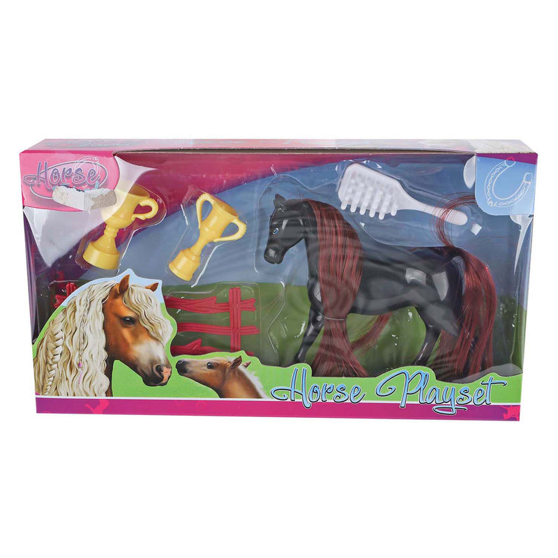 Afbeelding laden in galerijviewer, Horse friends speelfiguur paard met bekers
