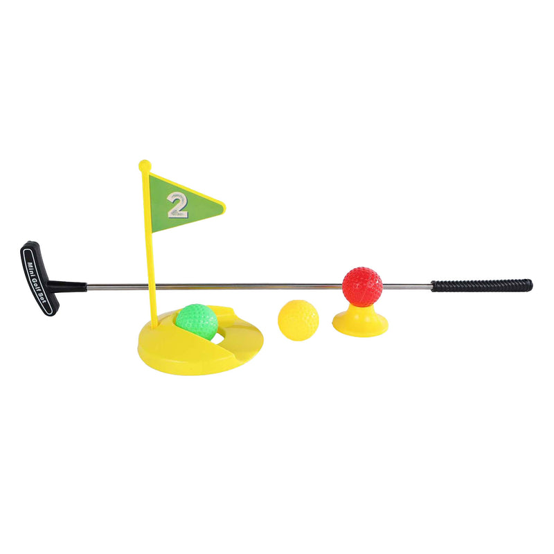 Afbeelding laden in galerijviewer, Sun fun golfset met 3 ballen en putje
