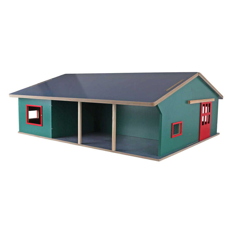 Afbeelding laden in galerijviewer, Kids globe loopstal met berging en weiland 1:32 75x68x28cm
