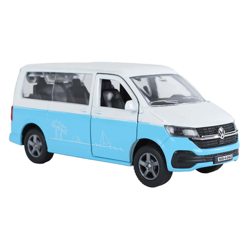 Afbeelding laden in galerijviewer, Kids globe vw transporter die cast pb 3ass 13,5cm
