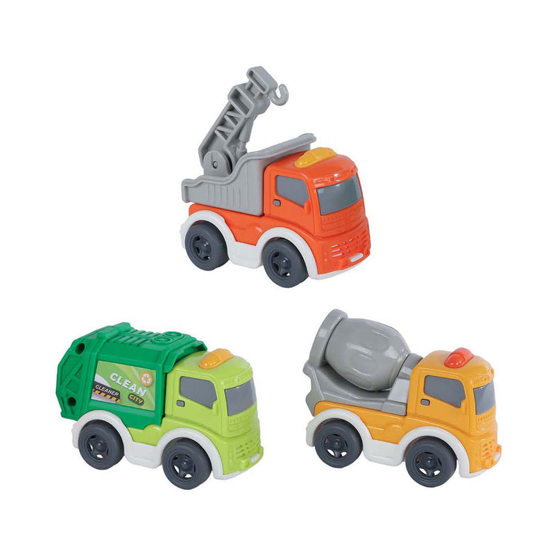 Afbeelding laden in galerijviewer, Mini club bouwvoertuig free wheel, 8cm
