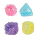 Glamour antistress knijpvormpjes 4cm, 3st.