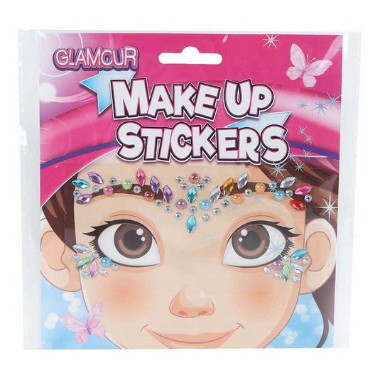 Glamour diamant make-up gezicht plakkertjes