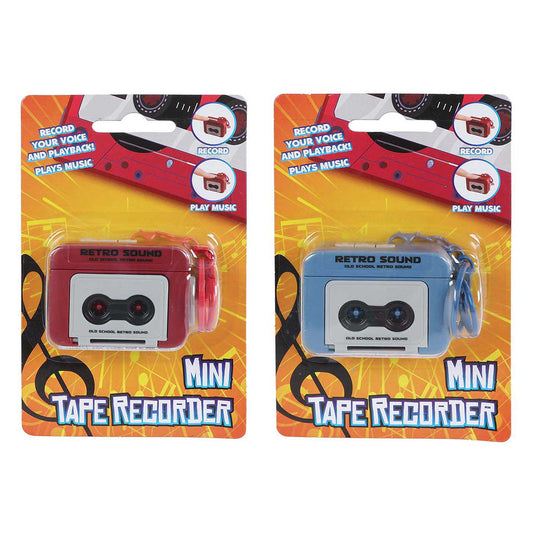 Sleutelhanger cassetterecorder