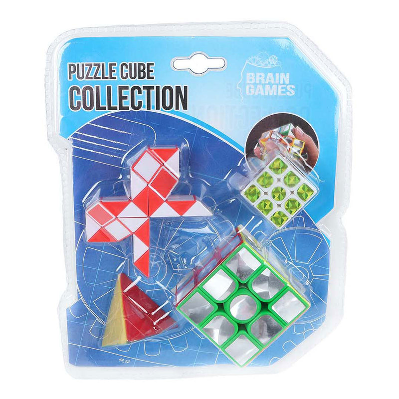 Afbeelding laden in galerijviewer, Brain games puzzelkubus set - 4 stuks - educatief speelgoed.
