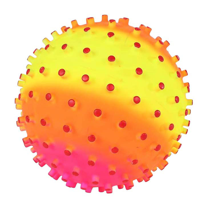 Afbeelding laden in galerijviewer, Sun fun pukkelbal regenboog 220gr 21cm 4 assorti
