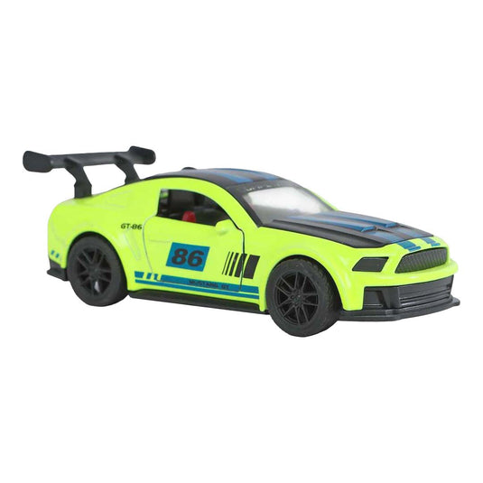 2-play sportauto die cast pull back 11,5cm 4 assorti