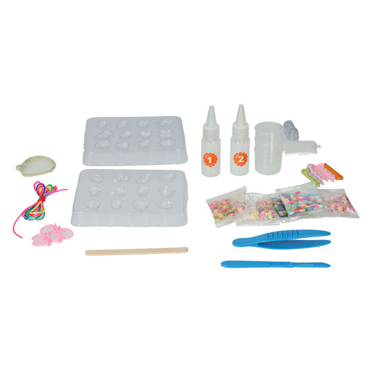 Glamour sieraden maken van crystal gel