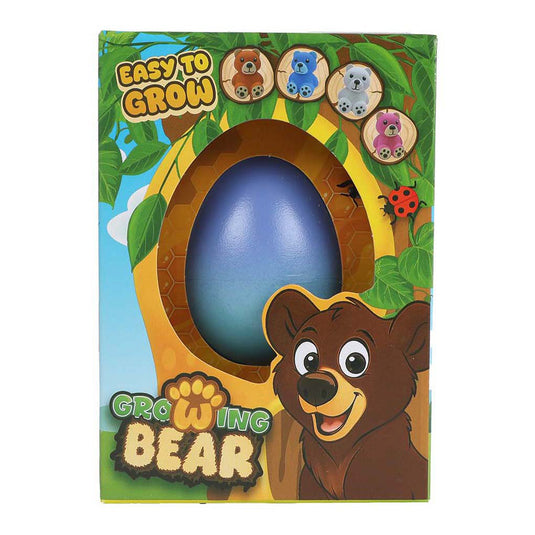 Groeiend teddy beertje in ei