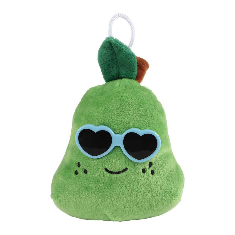 Afbeelding laden in galerijviewer, Fluffy menu fruit pluche met zonnebril 4ass 6cm
