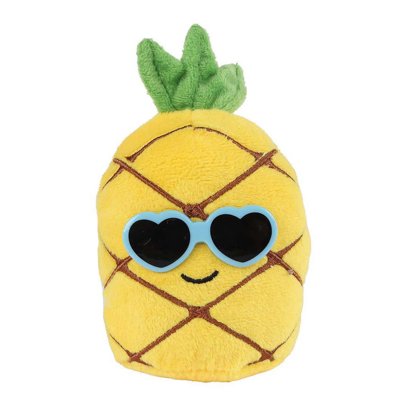 Afbeelding laden in galerijviewer, Fluffy menu fruit pluche met zonnebril 4ass 6cm
