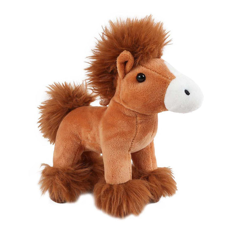 Afbeelding laden in galerijviewer, Take me home paard pluche staand - 20cm

