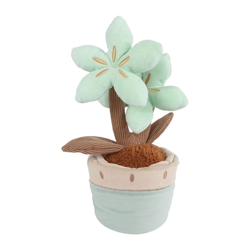 Afbeelding laden in galerijviewer, Take me home pluche plant knuffel met bloemen 24cm speelgoed.
