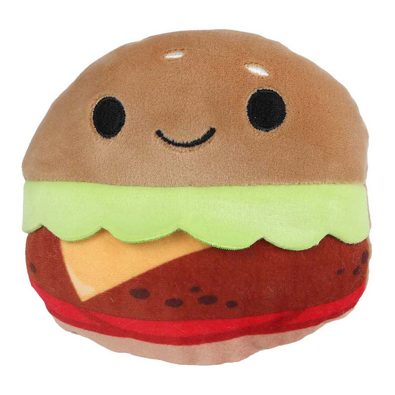 Afbeelding laden in galerijviewer, Fluffy menu zak met 4 hamburgers pluche - 40cm
