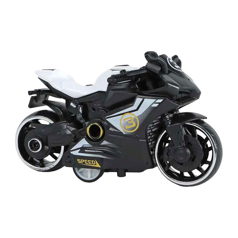 Afbeelding laden in galerijviewer, Roadblasters motor die cast pull back - 9cm

