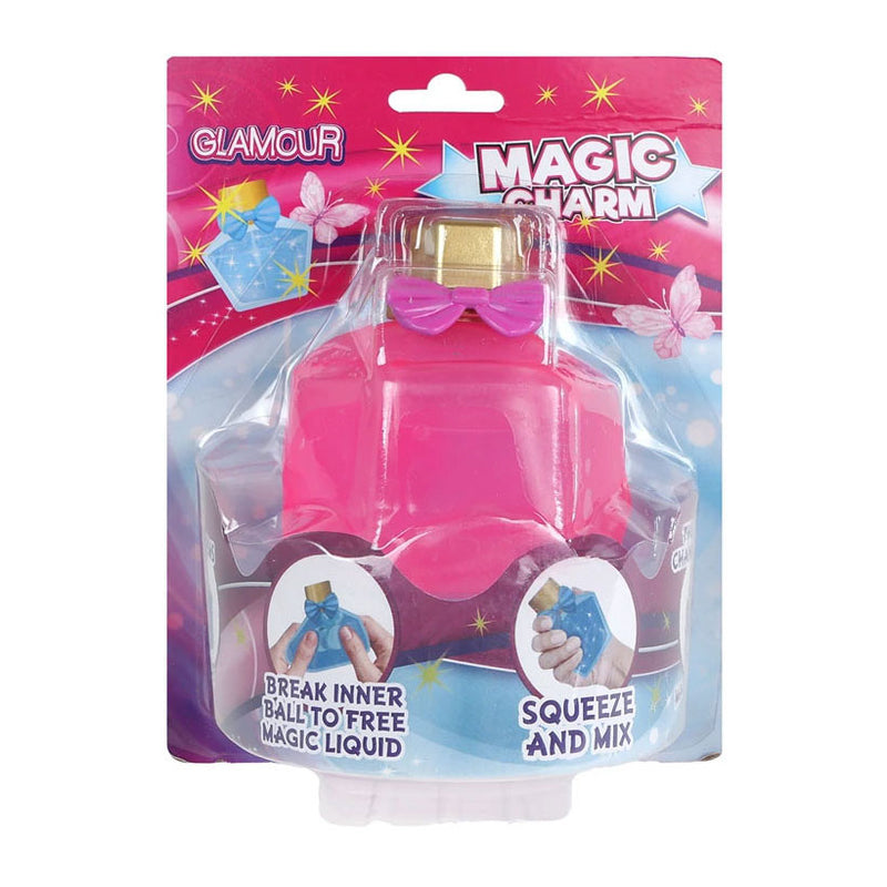 Afbeelding laden in galerijviewer, Glamour squeeze parfumflesje met charms
