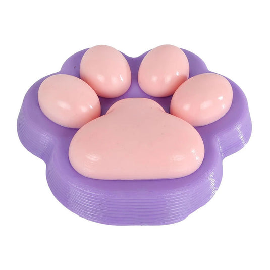 Glamour squishy mega kattenpoot 500gram 6ass 17cm