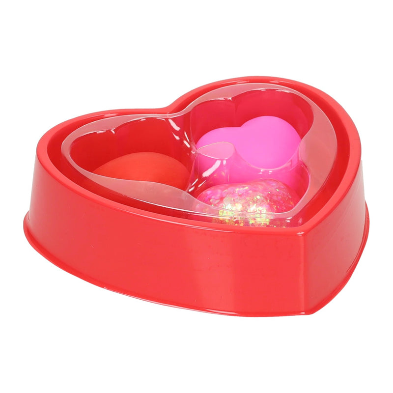 Afbeelding laden in galerijviewer, Squishy sensorische hartjes 4cm - 3st.
