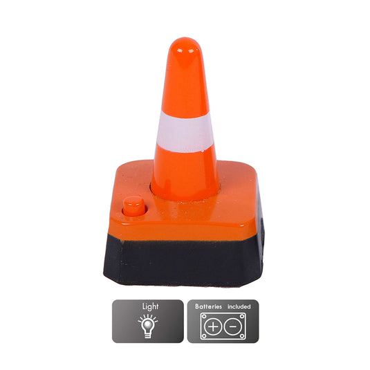 Kids globe pion met licht 4cm