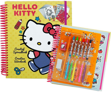 Toi-toys hello kitty knutselboek met stickers+viltstiften