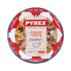 Pyrex bake enjoy ovenschaal rond rechte rand 25cm 2,1 l