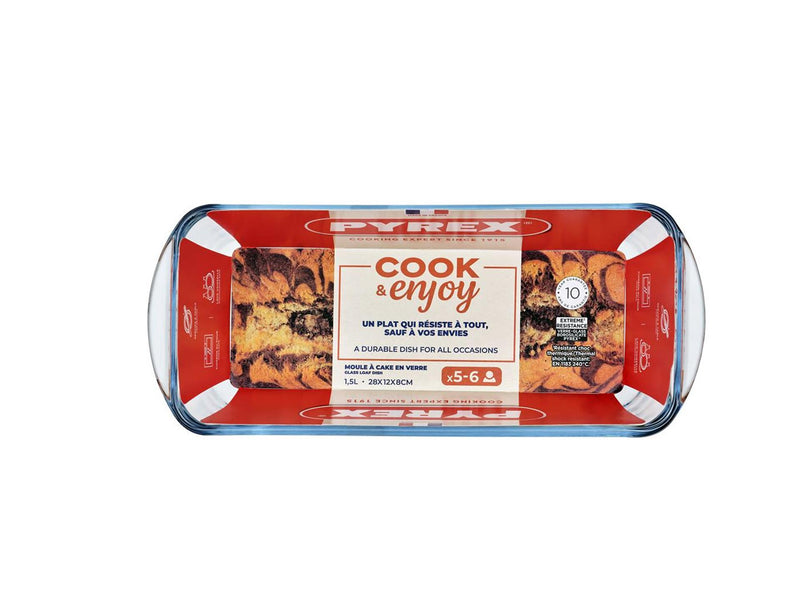 Afbeelding laden in galerijviewer, Pyrex bake enjoy cakevorm - 28x11x8cm
