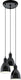 Eglo priddy hanglamp - e27 - ø 32,5 cm - zwart wit