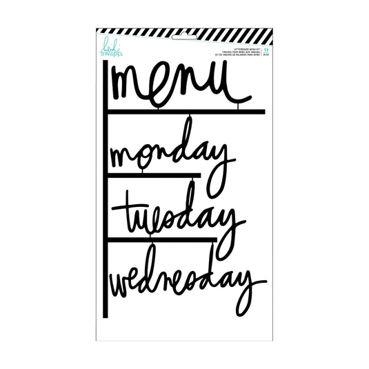 Heidi swapp • letterbord kit 13pcs menu